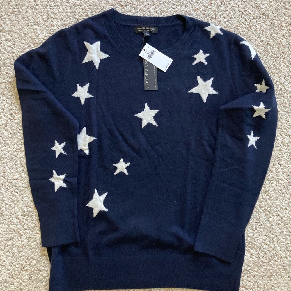 Banana Republic Star Sweater